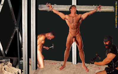 Bdsm male crucification Dad sleeping slut